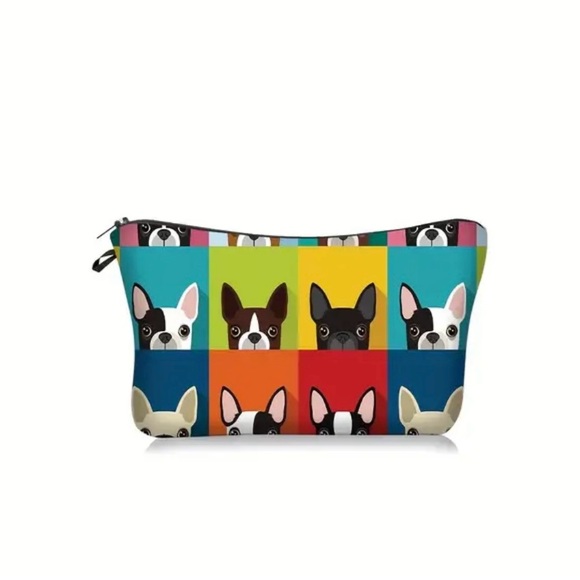 NEW French Bull Dog Polyester Multi Use Bag - Picture 2 of 4